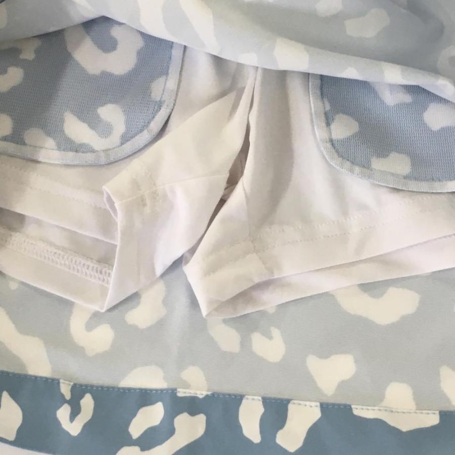 LE COQ SPORTIF ヒョウ柄スカート 水色 LE COQ SPORTIF ヒョウ柄スカート 水色 LE COQ SPORTIF ヒョウ柄