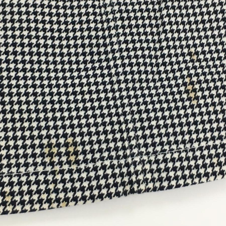 パーリーゲイツ スカート 黒×白 千鳥格子 レディース 1(M
