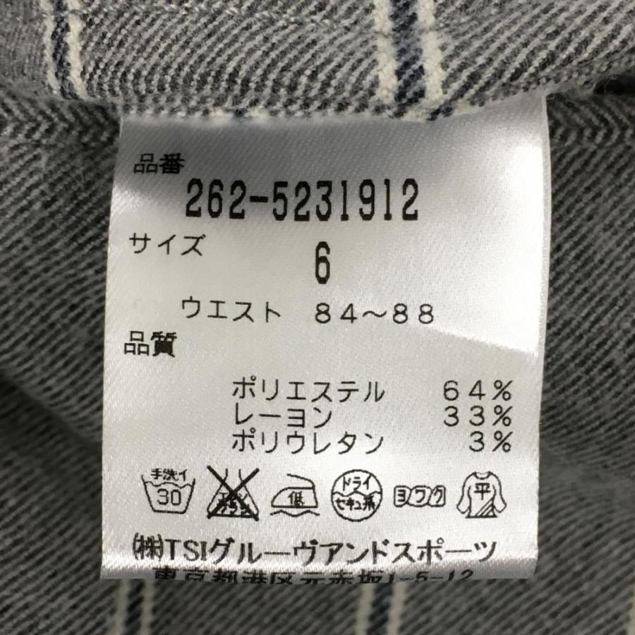 Jack Bunny!! ジャックバニー パンツ グレー×白 ストライプ 微 Jack Bunny!! ジャックバニー パンツ グレー×白 ストライプ 微