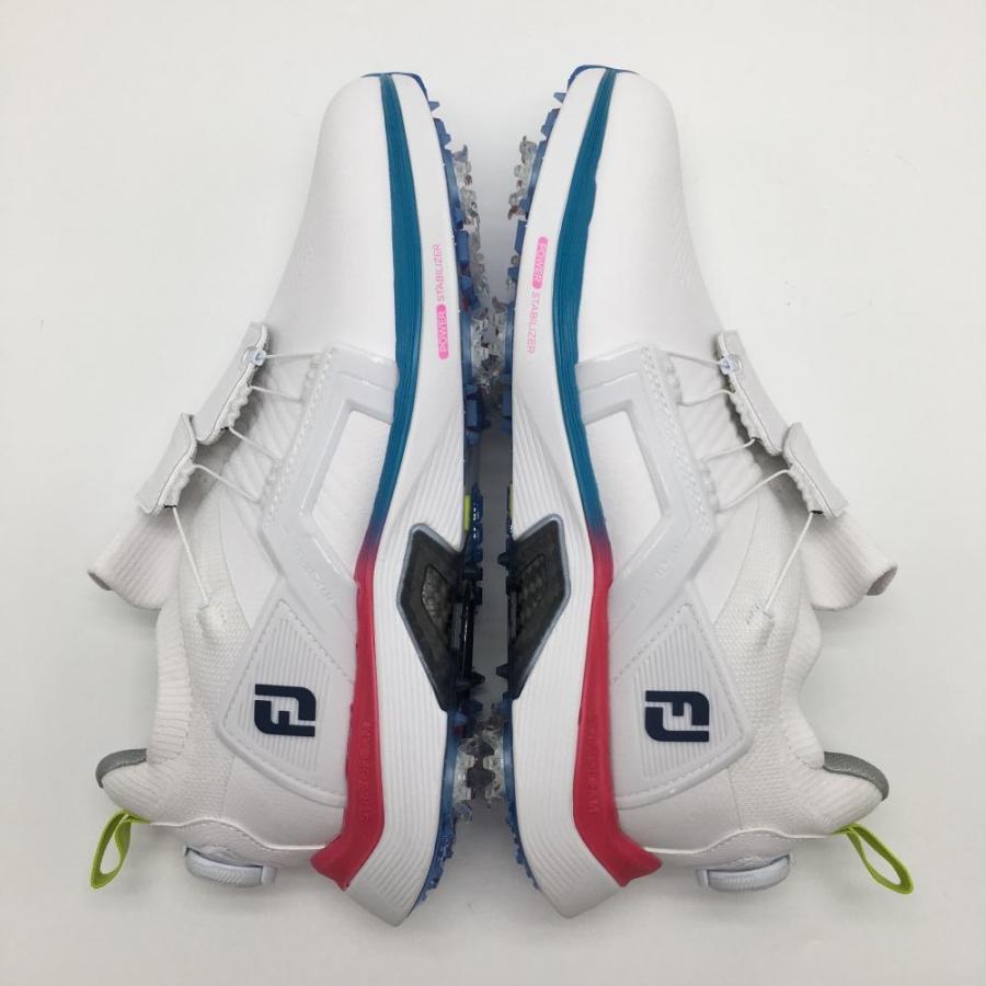 超美品】フットジョイ ゴルフシューズ 白×ブルー 51050J HYPER 超美品】フットジョイ ゴルフシューズ 白×ブルー 51050J HYPER