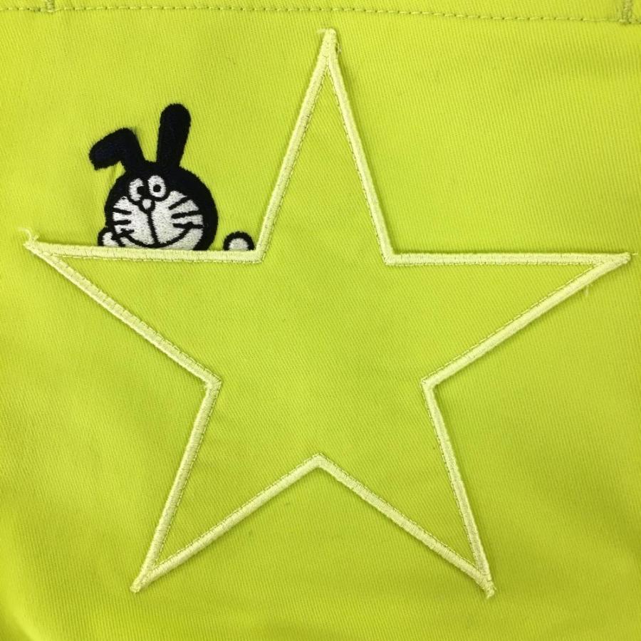 ジャックバニー×ドラえもん パンツ イエロー 星 刺しゅう レディース 2