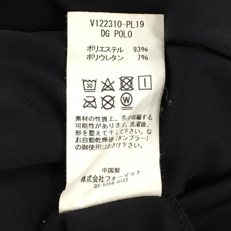V12（ヴィ・トゥエルヴ） 半袖ポロシャツ 黒×白 バイカラー メンズ XL