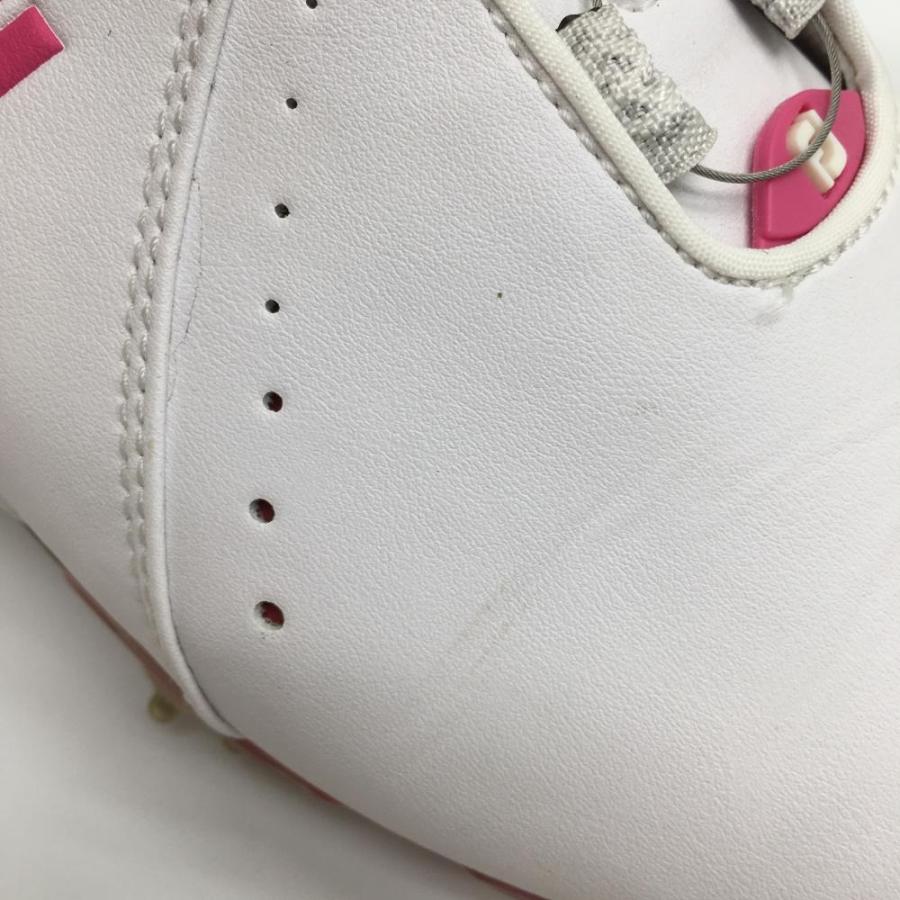 FootJoy（フットジョイ） ゴルフシューズ 白×ピンク 99069J ボア