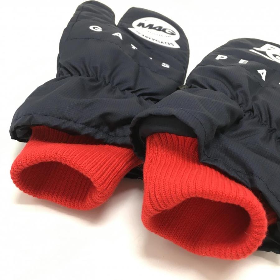 超美品】パーリーゲイツ ミトングローブ 手袋 ネイビー×レッド 超美品】パーリーゲイツ ミトングローブ 手袋 ネイビー×レッド