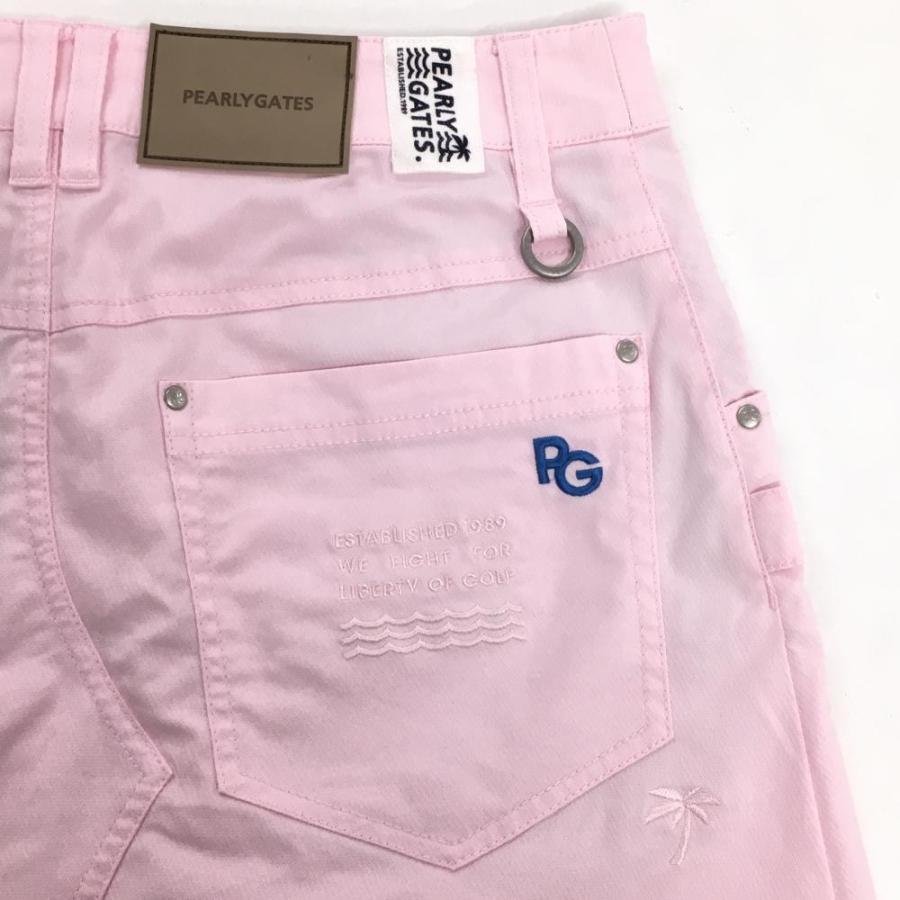 PEARLY GATES パーリーゲイツ スカート ピンク ヤシの木