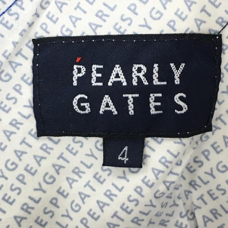 PEARLY GATES（パーリーゲイツ） ハーフパンツ ブルー×レッド ユニオン