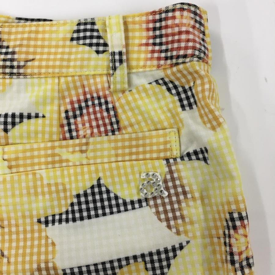 archivio（アルチビオ） ショートパンツ イエロー×レッド 花柄