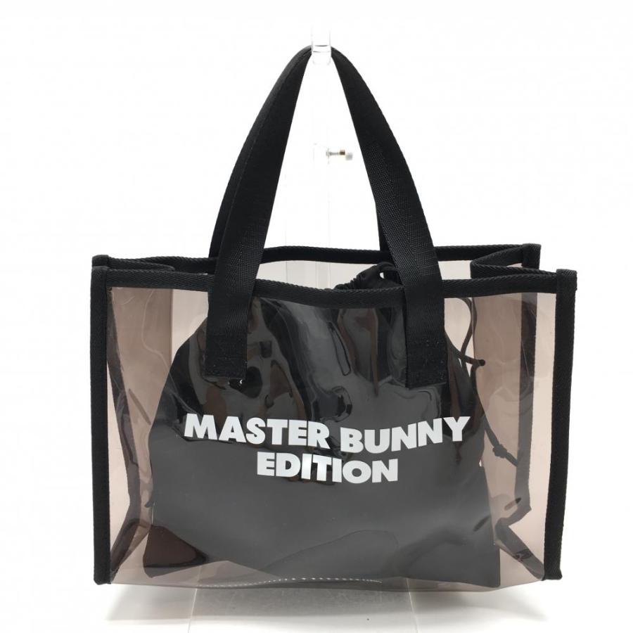 MASTER BUNNY EDITION マスターバニー クリアカートバッグ 黒系 MASTER BUNNY EDITION マスターバニー クリアカートバッグ 黒系