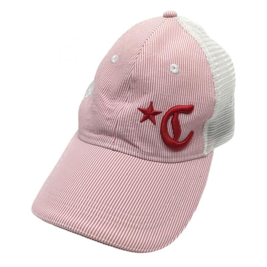 Callaway（キャロウェイ） メッシュキャップ レッド×白 細ストライプ