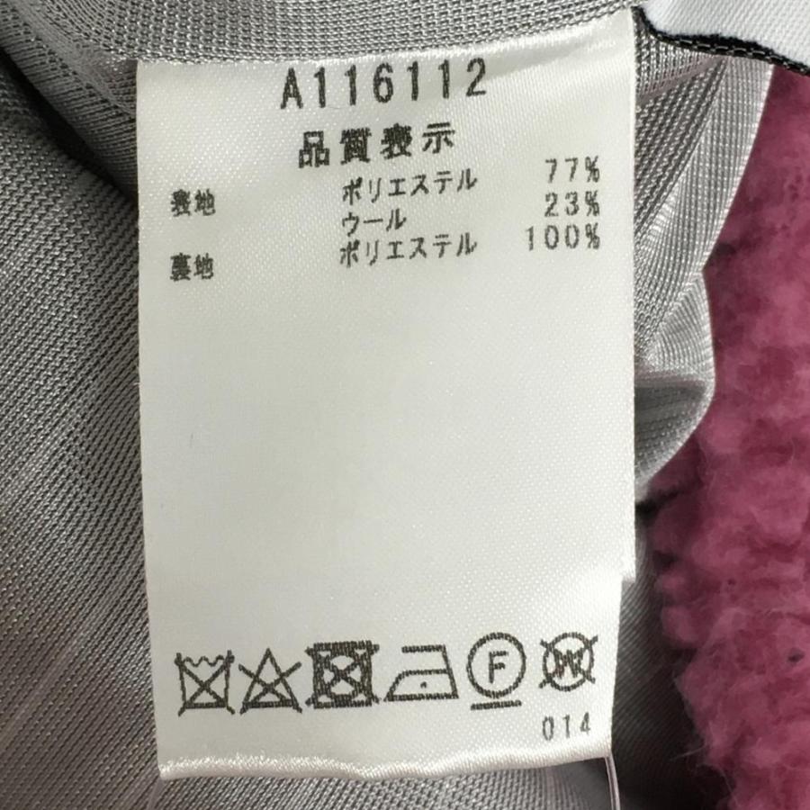 美品】アルチビオ ボアスカート ピンク×白 ロゴ総柄 蓄熱裏地 美品】アルチビオ ボアスカート ピンク×白 ロゴ総柄 蓄熱裏地