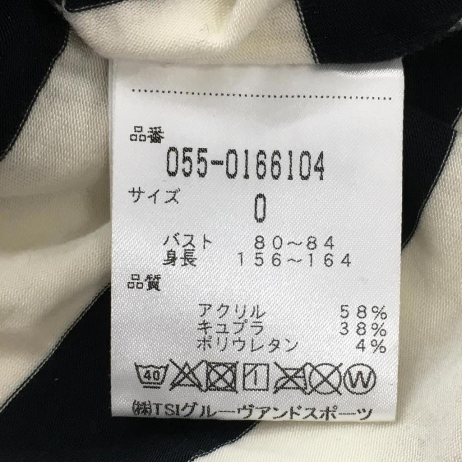 PEARLY GATES（パーリーゲイツ） 長袖ハイネックシャツ ネイビー×白