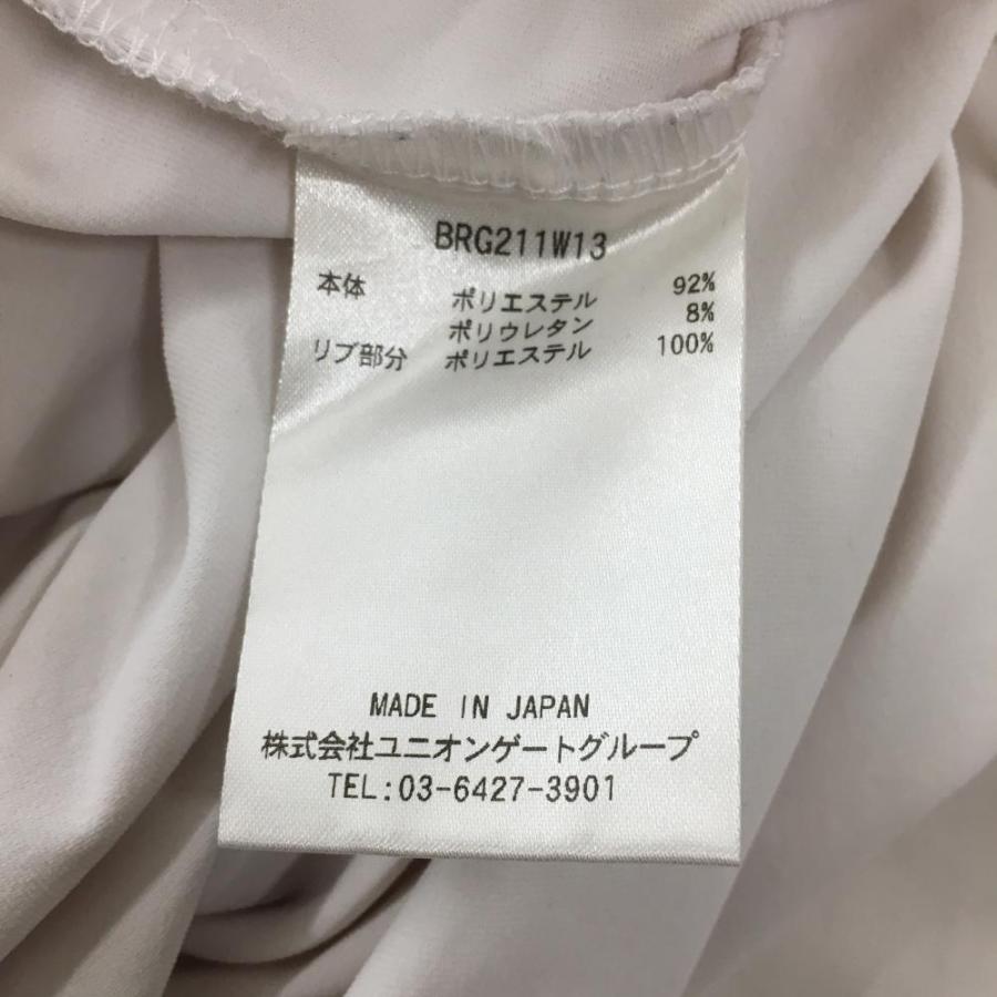 BRIEFING GOLF ブリーフィング 半袖ポロシャツ 白×黒 肩ロゴ BRIEFING GOLF ブリーフィング 半袖ポロシャツ 白×黒 肩ロゴ