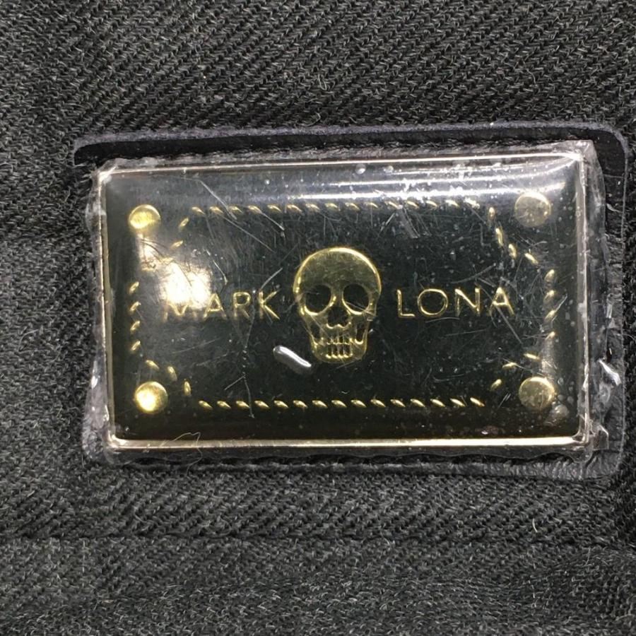 新品】マークアンドロナ ハンドウォーマー ダークグレー×黒 外ポケット