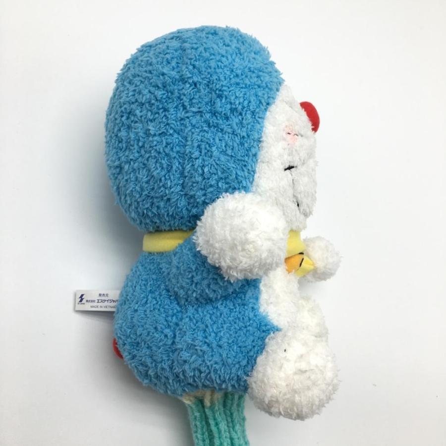 美品】ドラえもん ヘッドカバー ライトブルー×白 UT ユーティリティ 