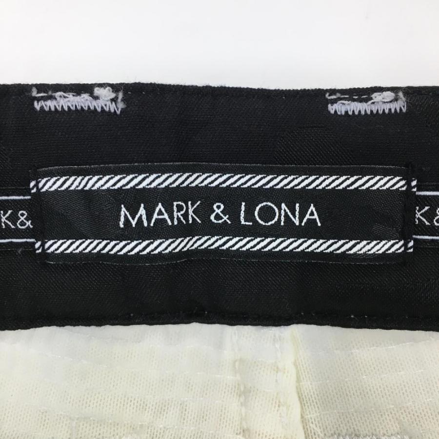 MARK&LONA マークアンドロナ ハーフパンツ 白 カモフラ×スカル地 MARK&LONA マークアンドロナ ハーフパンツ 白 カモフラ×スカル地