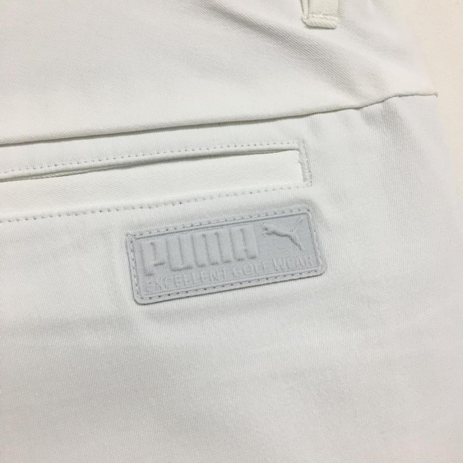 新品】プーマ ハーフパンツ 白 シンプル メンズ XXL ゴルフウェア