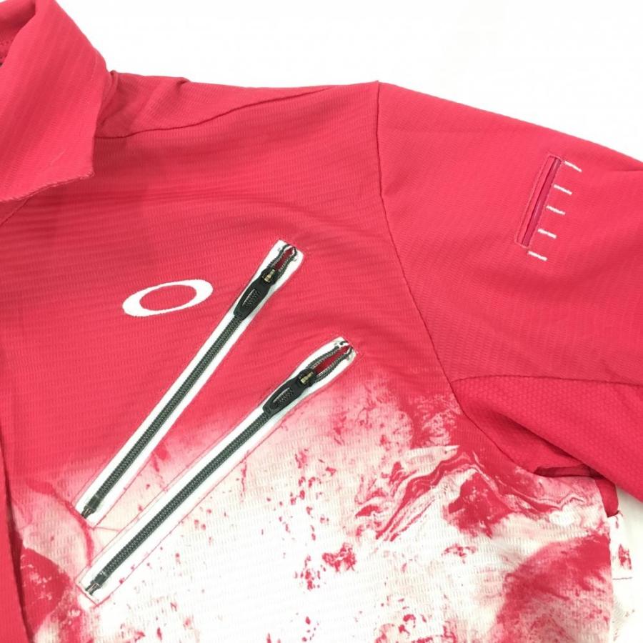 OAKLYオークリー レッドゴルフポロシャツ　M 楽天市場】オークリー シャツ レッドの通販