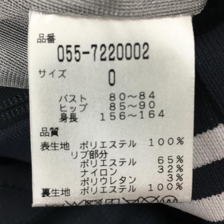 パーリーゲイツ ジャケットブルゾン ネイビー×白 地模様 蓄熱 パーリーゲイツ ジャケットブルゾン ネイビー×白 地模様 蓄熱