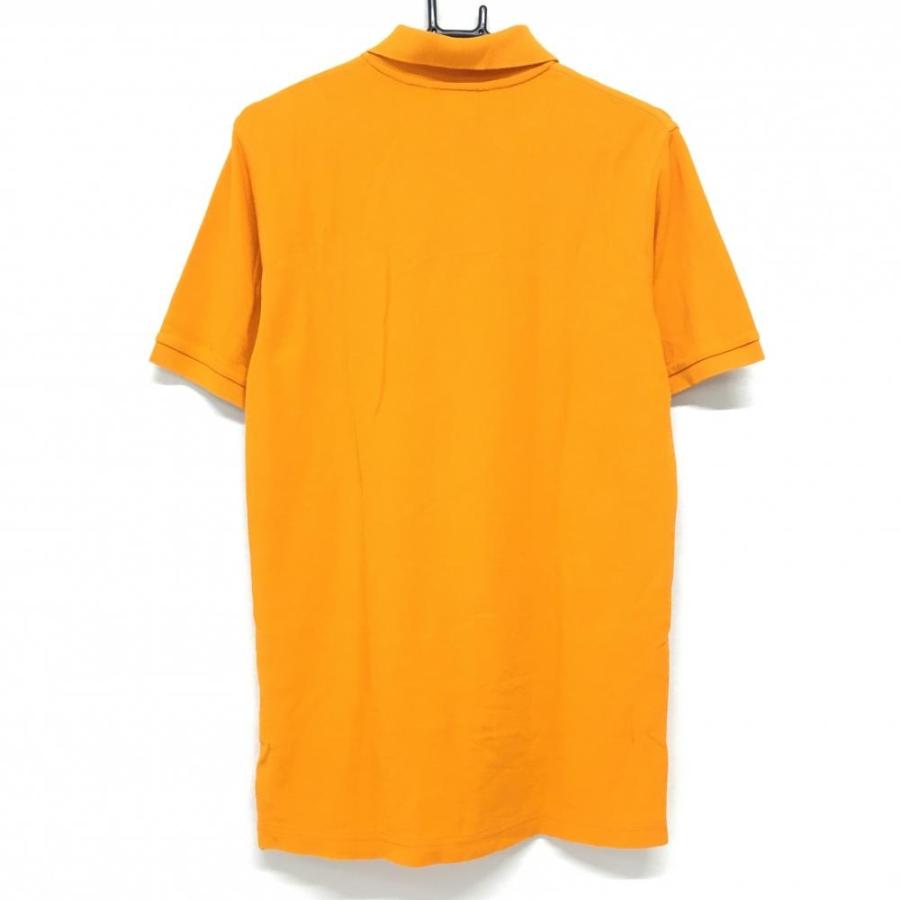 Psycho Bunny サイコバニー 半袖ポロシャツ オレンジ スカルラビット