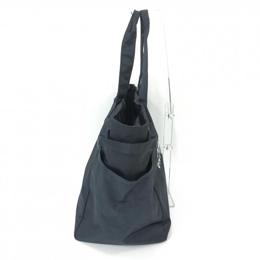 美品】パーリーゲイツ ロッカーバッグ ネイビー×白 複数ポケット ニコ