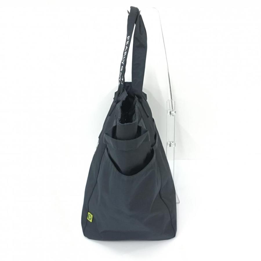 美品】パーリーゲイツ ロッカーバッグ ネイビー×白 複数ポケット ニコ