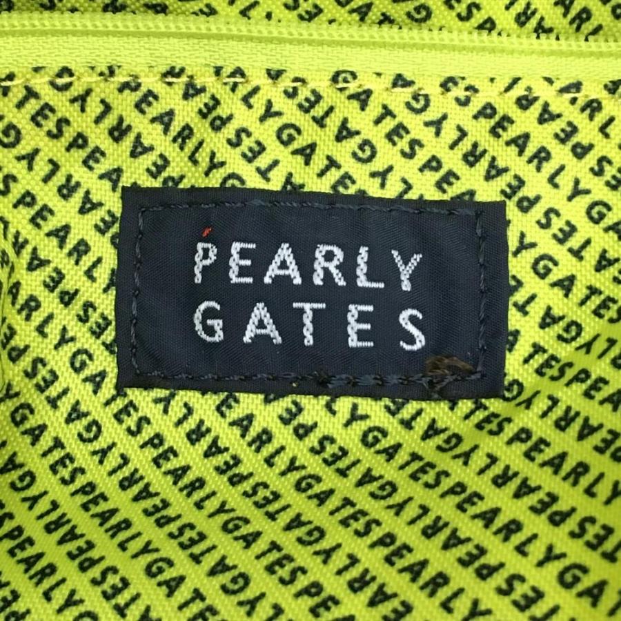 PEARLY GATES パーリーゲイツ　セットアップ　ニコちゃん　スマイル　紺 PEARLY GATES（パーリーゲイツ） 【美品】パーリーゲイツ ボールケース