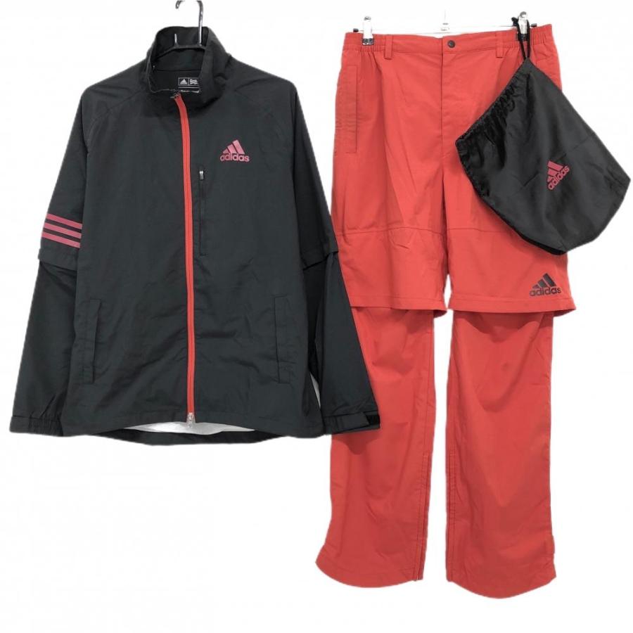adidas（アディダス） レインウェア上下セット（2WAYジャケット×パンツ