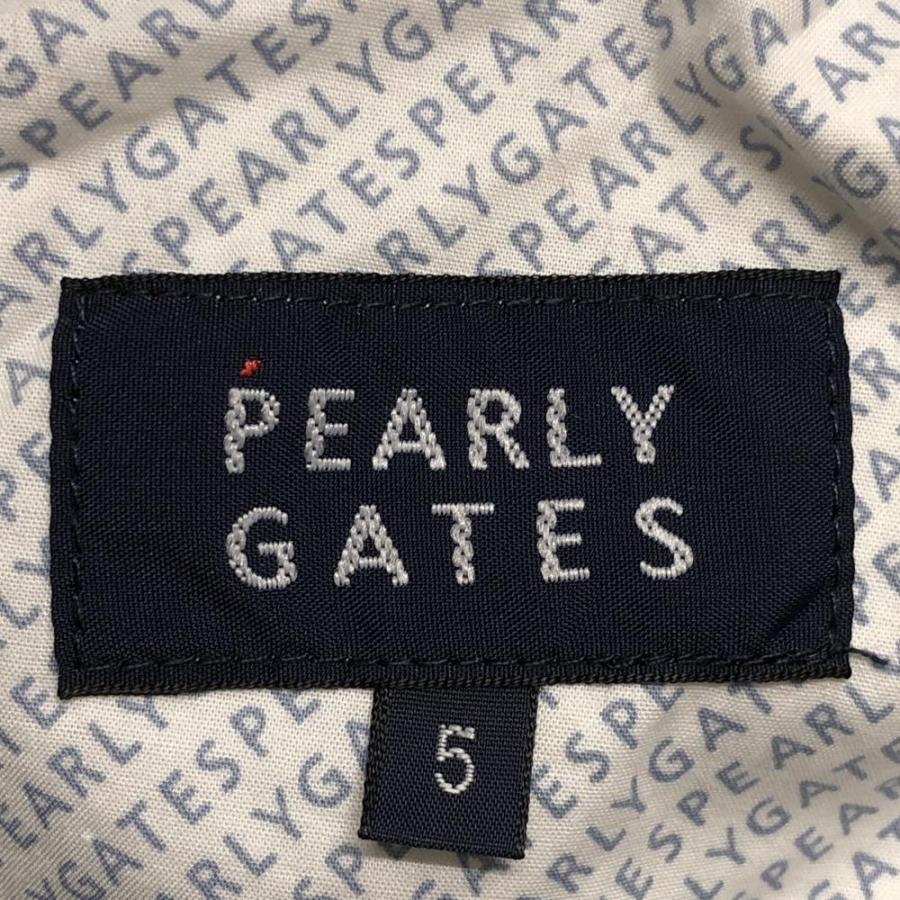 PEARLY GATES（パーリーゲイツ） パンツ ネイビー 裏起毛 星条旗