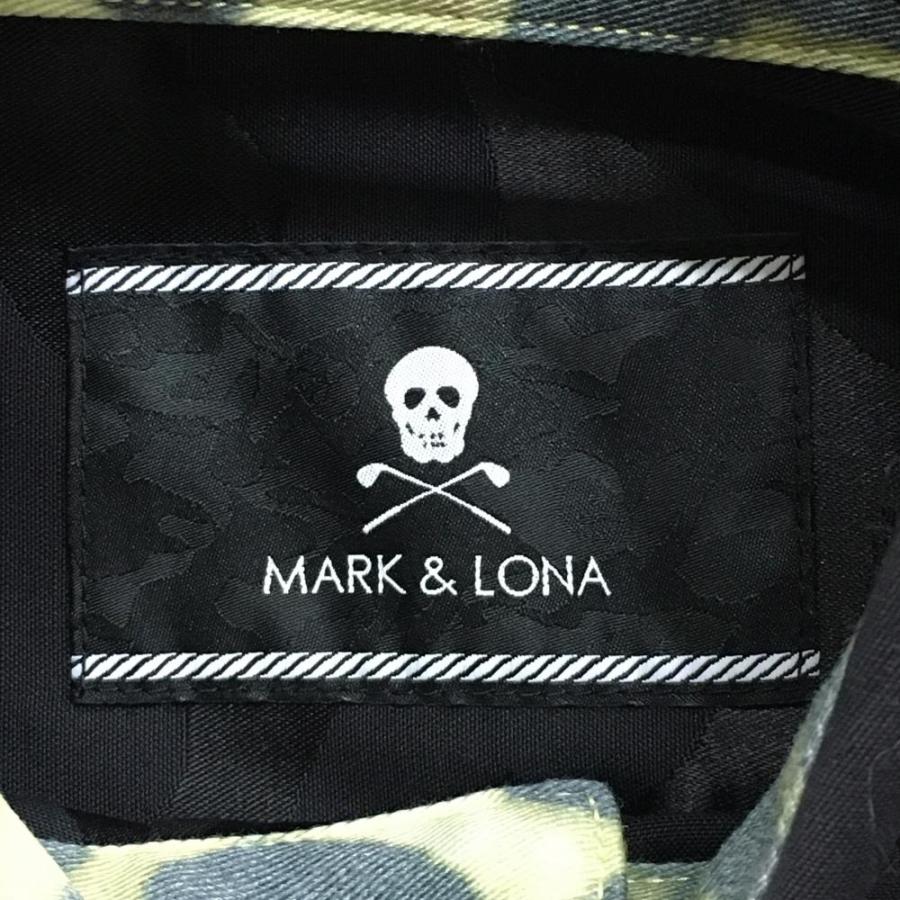 MARK&LONA マークアンドロナ 襟付きジャケット 黒 迷彩 カモフラ MARK&LONA マークアンドロナ 襟付きジャケット 黒 迷彩 カモフラ