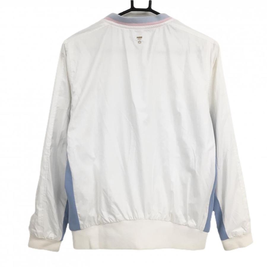 PUMA（プーマ） スニード 白×ライトブルー 裏地メッシュ レディース M