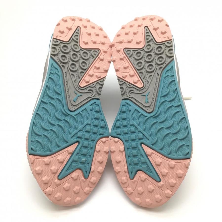 PUMA（プーマ） ゴルフシューズ ピンク×グレー 194258-04 RS-G
