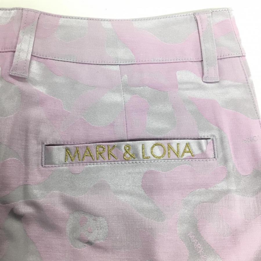 MARK & LONAレディース スカル迷彩ジャガード カーゴミニスカート MARK&LONA（マークアンドロナ） カーゴスカート ピンク 迷彩 カモフラ