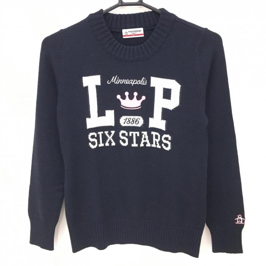 Munsingwear ゴルフセーター M ネイビー