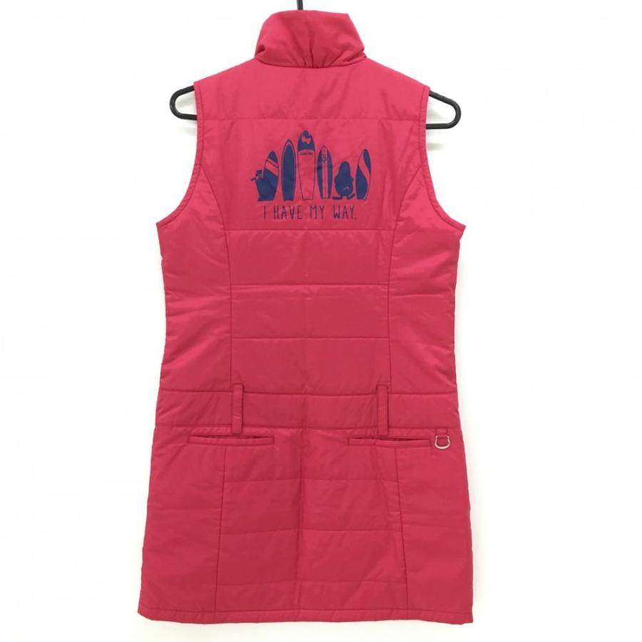 マンシングウェア ノースリーブワンピース MUNSING WEAR マンシングウェア ジップ ノースリーブワンピース