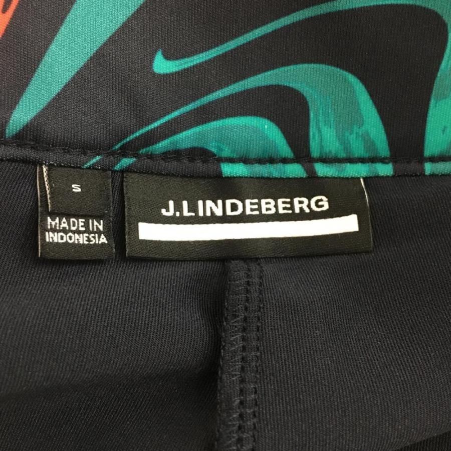 J.LINDEBERG（ジェイリンドバーグ） スカート ネイビー×グリーン 花