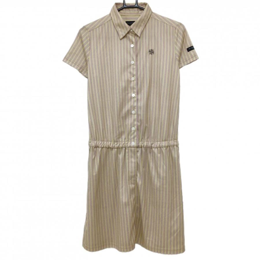 St ANDREWS セントアンドリュース 半袖ポロワンピース ベージュ St ANDREWS セントアンドリュース 半袖ポロワンピース ベージュ