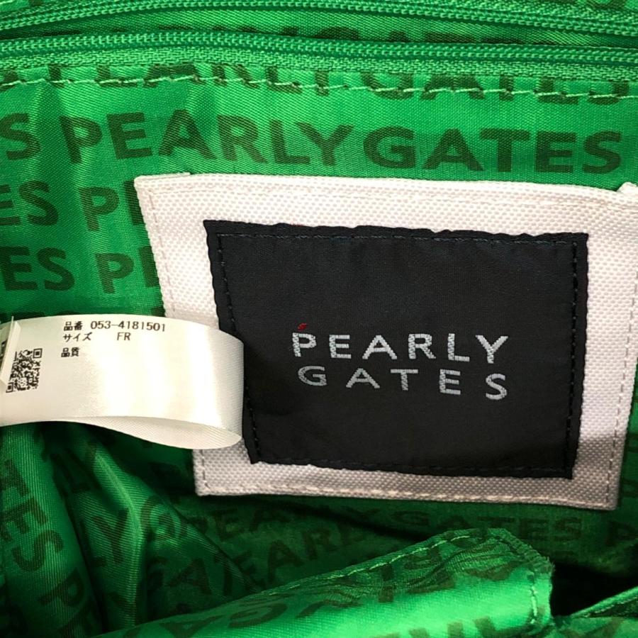 PEARLY GATES パーリーゲイツ ロッカーバッグ 白×イエロー ニコ PEARLY GATES パーリーゲイツ ロッカーバッグ 白×イエロー ニコ