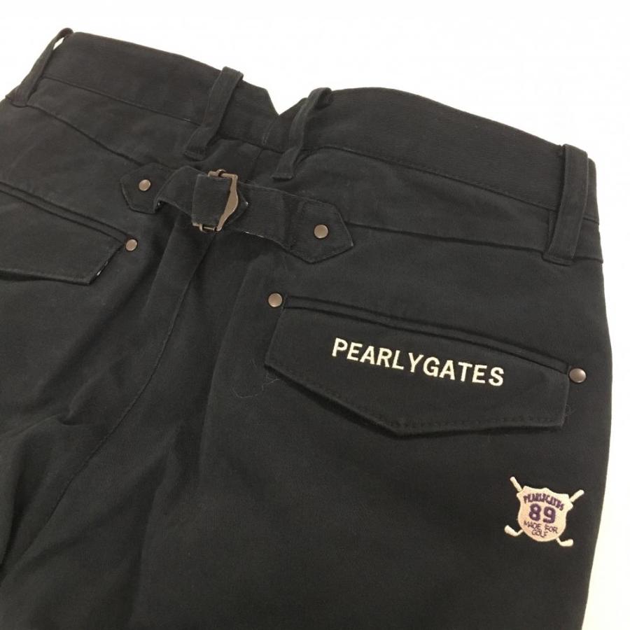 PEARLY GATES パーリーゲイツ パンツ ダークネイビー×白 ティー PEARLY GATES パーリーゲイツ パンツ ダークネイビー×白 ティー