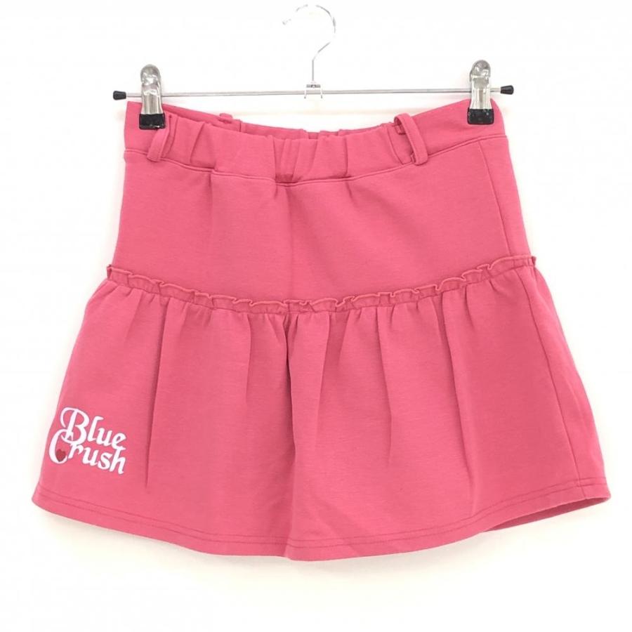 ピッコーネピンク チェック プリーツキュロットスカート レディース