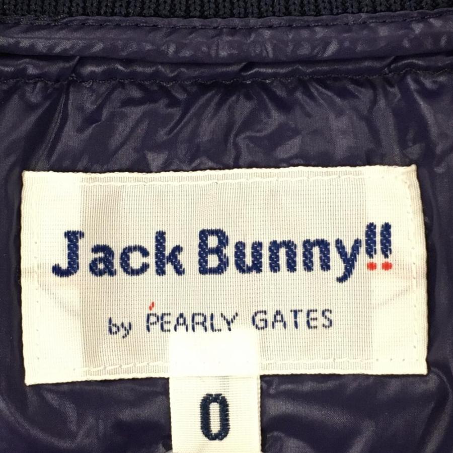 ジャックバニー ノースリーブダウンワンピース パープル×白 軽量 ジャックバニー ノースリーブダウンワンピース パープル×白 軽量