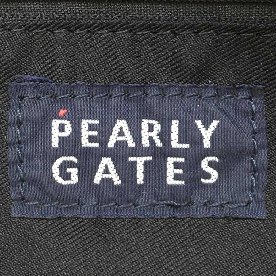 PEARLY GATES（パーリーゲイツ） カートバッグ レッド×黒 イチゴ柄 内