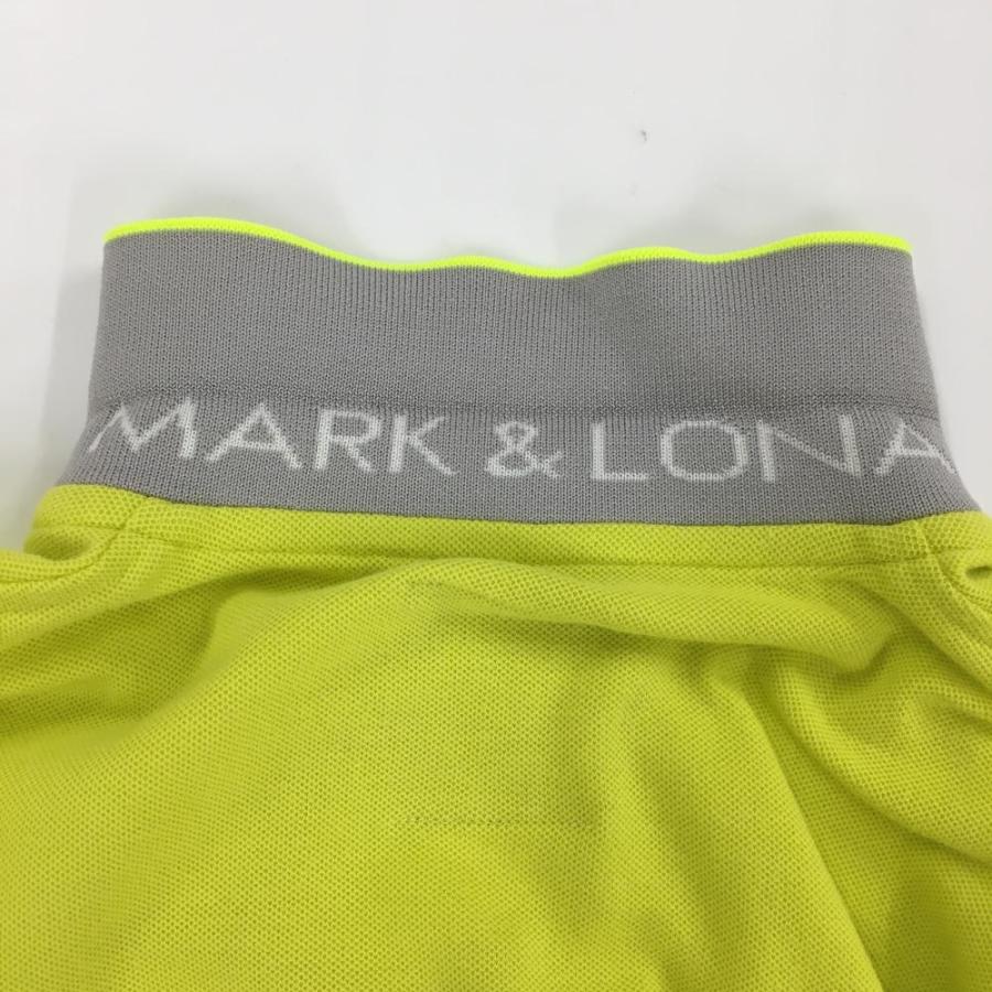 MARK&LONA（マークアンドロナ） 半袖ポロワンピース イエロー スカル 