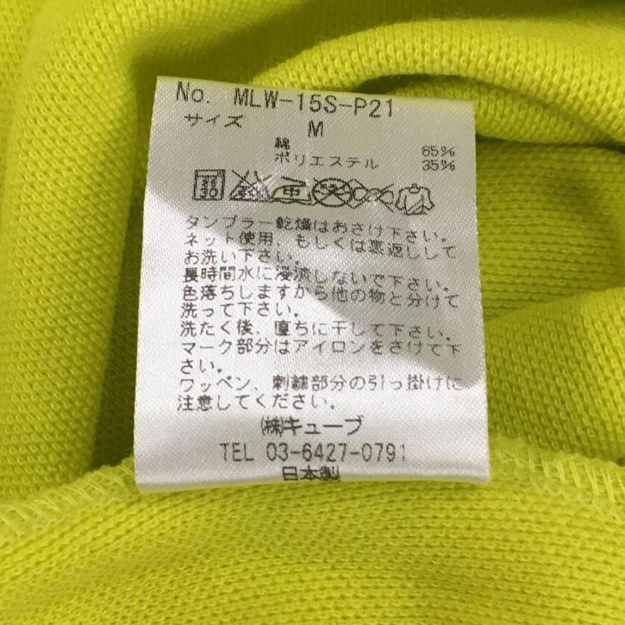 MARK&LONA（マークアンドロナ） 半袖ポロワンピース イエロー スカル