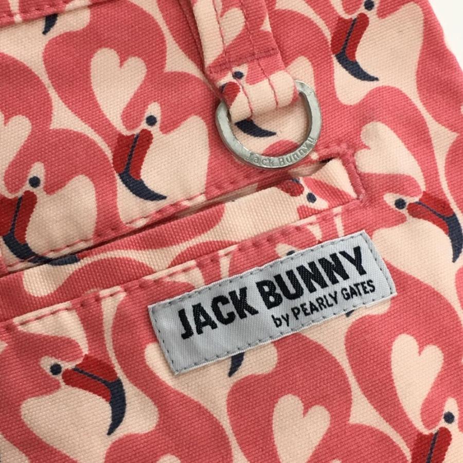Jack Bunny!! ジャックバニー ショートパンツ ピンク×レッド 鳥 Jack Bunny!! ジャックバニー ショートパンツ ピンク×レッド 鳥
