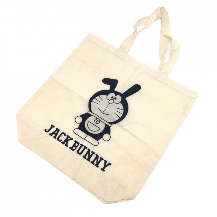 超美品】ジャックバニー×ドラえもん トートバッグ 白×ネイビー 非売品 