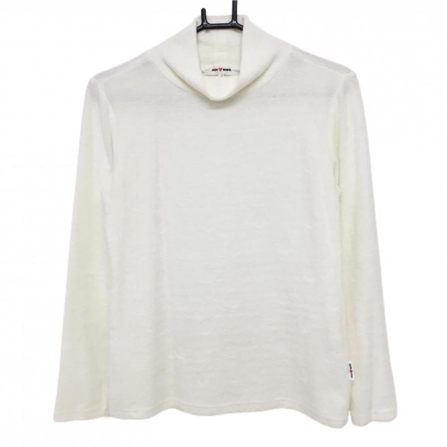 中古 メンズ ジュン＆ロペ JUN&ROPE 長袖シャツ M グレー モックネック