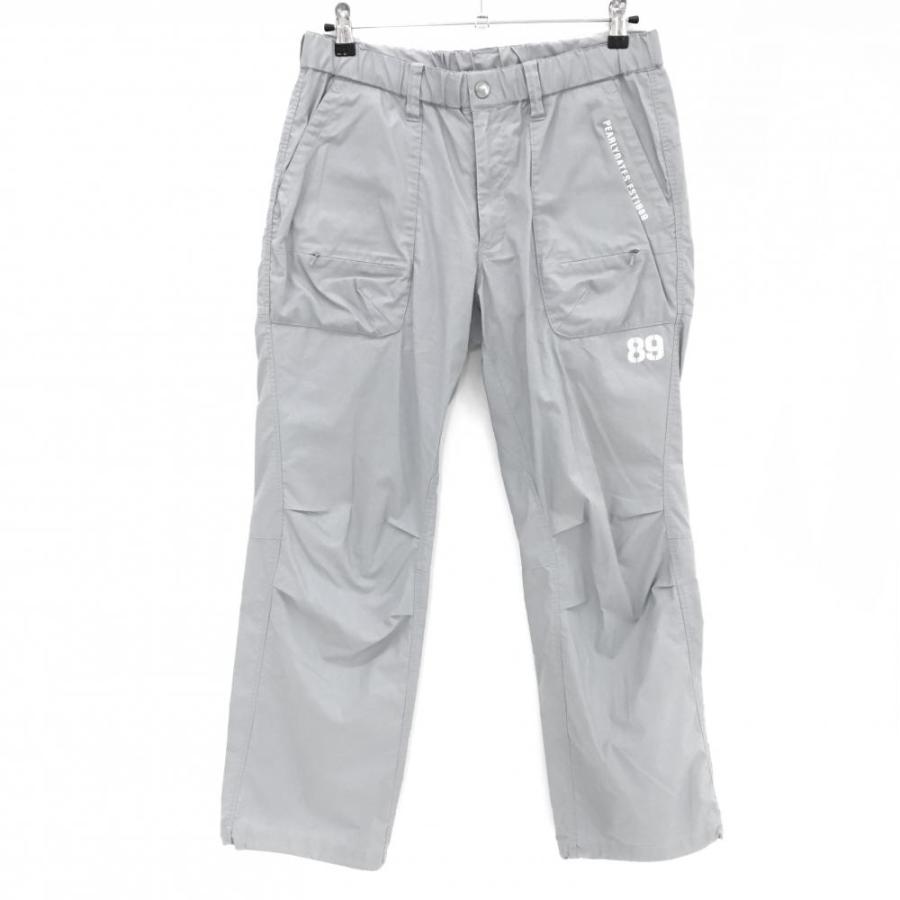 PEARLY GATES（パーリーゲイツ） パンツ ライトグレー 裾ドローコード