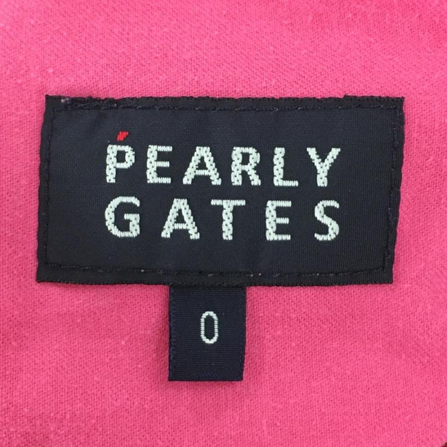PEARLY GATES（パーリーゲイツ） パンツ ピンク ステッチ レディース 0