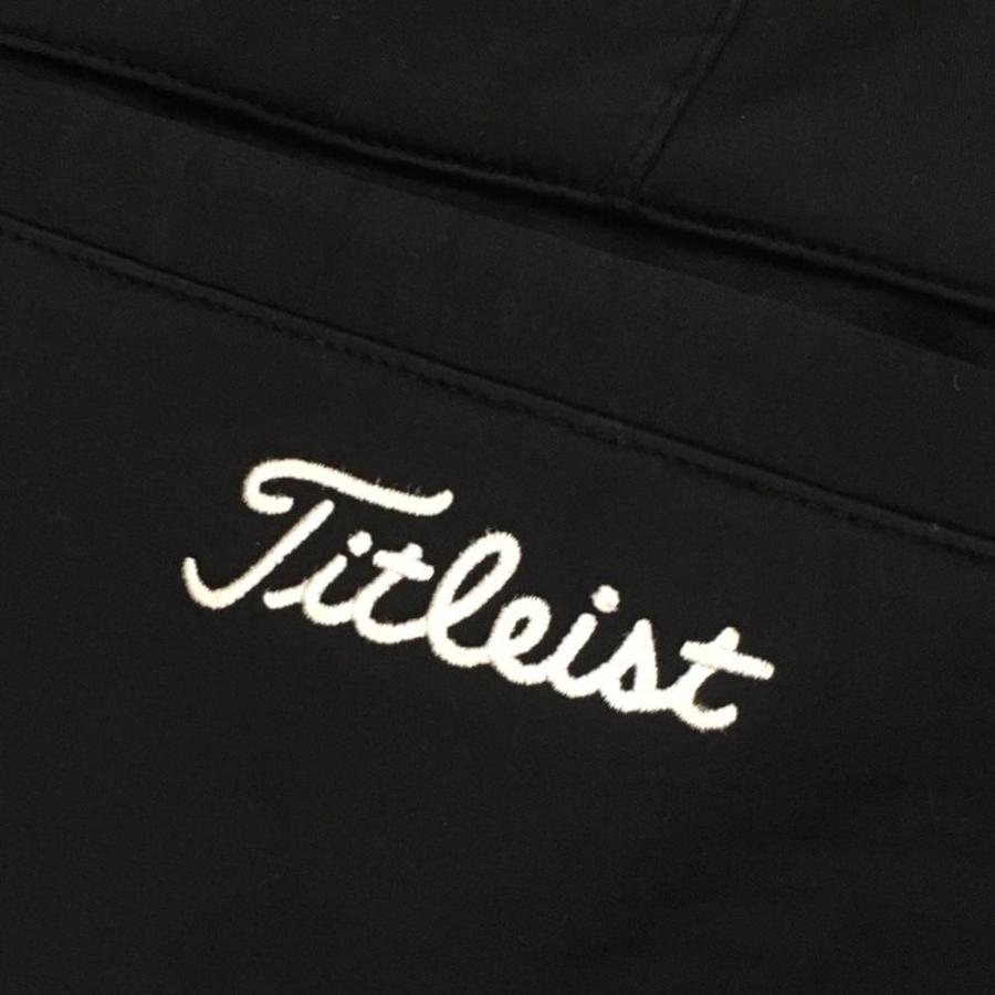 Titleist（タイトリスト） パンツ 黒 裏起毛 サイドウエストゴム