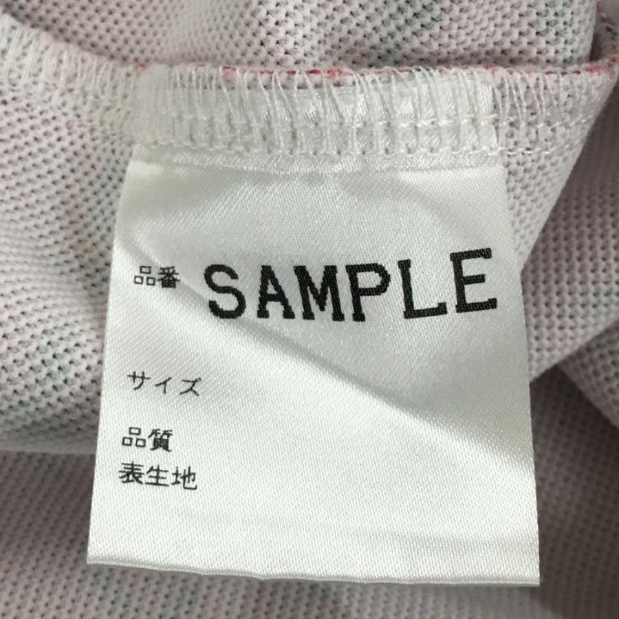 St ANDREWS セントアンドリュース 半袖ポロシャツ レッド×黒 英字総柄 